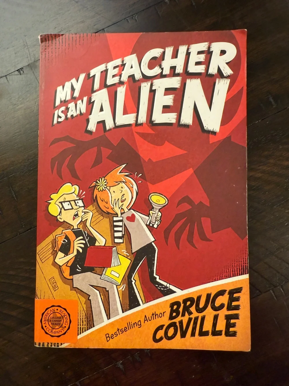 My teaches is an alien Kids book by Bruce Coville